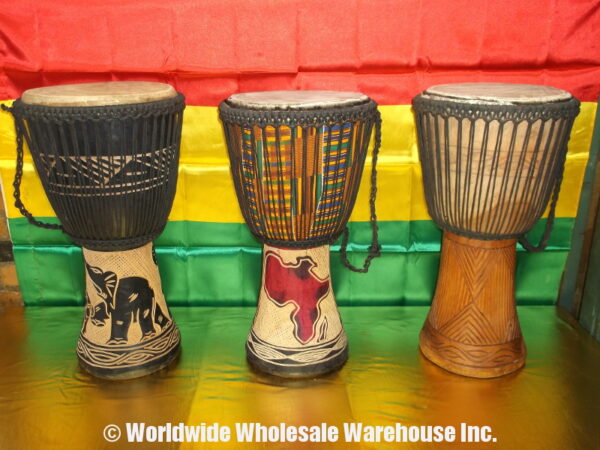 Wholesale African Djembe Drums | 100% Hand-Made & Authentic