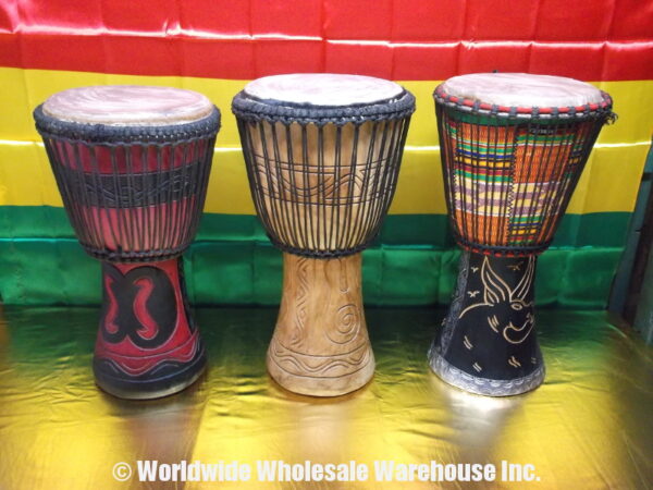 Wholesale African Djembe Drums | 100% Hand-Made & Authentic